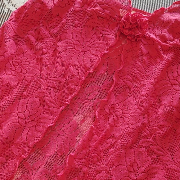 Victoria's Secret Pink Stretchy Lace Lingerie Set S - Picture 5 of 11